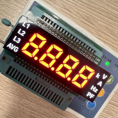 Good price Customized Ultra White/Red 4 Digit 7 Segment LED Display module common anode for electrical meter panel online