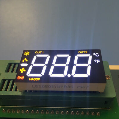 Good price Triple Digit Multicolor 7 Segment LED Display Common Cathode for Refrigerator Control online
