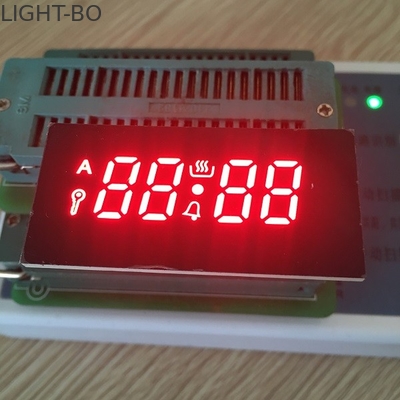 Good price 4 Digit 7 Segment Numeric Display Ultra Red 10.7mm Character Height For Gas Cookers online