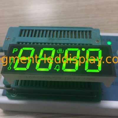 Good price SMT PINS Custom LED Display 7 Segment 4 Digit Super Bright Green For Oven Controller online