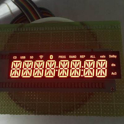 Good price Bluetooth Audio Alphanumeric Led Display 8 Digit 14 Segment Ultra Red Easy Mounting online