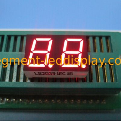 Good price Intrument Panel Common Anode 2 Digit 7 Segment LED Display  SGS / Rohs Certificated online