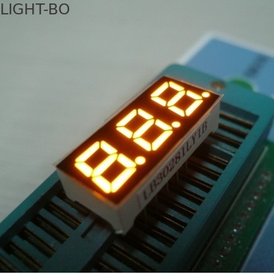 Good price Multiplexing 3 Digit 7 Segment Led Display Low Voltage Small Current Drive online
