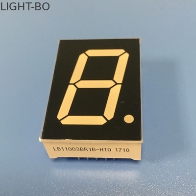 Good price Single Digit 7 Segment Led Display Common Anode 60-70mcd Lumious Intensity 14.2mm online