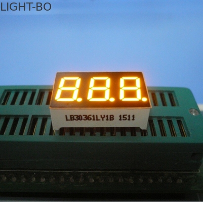 Good price Wide Viewing Angle Triple Digit Seven Segment LED Display For Electric Oven / Microwave online