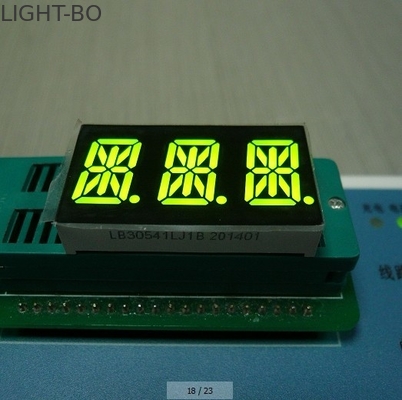 Good price Super Amber Triple Digit 14 Segment LED Display Full Color 0.56 Inch For Digital Indicator online