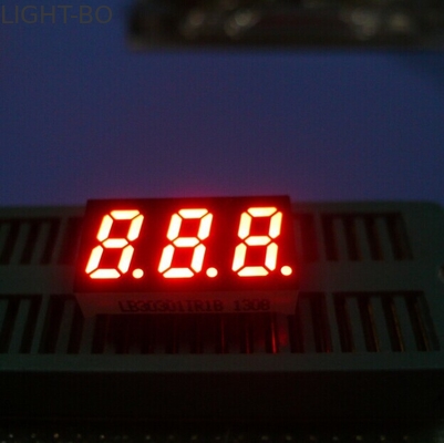 Good price Low Power Three Digit  7 Segment Display Wide Viewing Angle For Electronic Device online