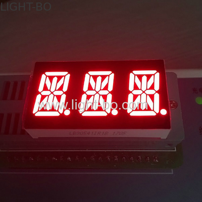 Good price Triple Digit 14 Segment LED Display Common Cathode Red For Instrument Panel online