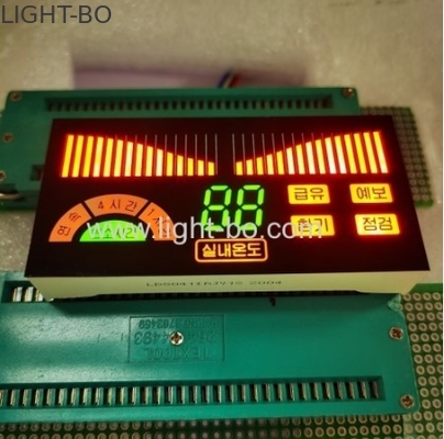Good price Custom Design 3 Colours 7 Segment LED Display For Air Conditioner Control Panel online
