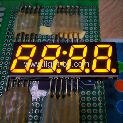 Good price Electronic 6 Digit 7 Segment Display Alphanumeric LED Display Amber 0.36 Inch online