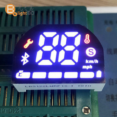 Good price Common Cathode 15mA 70mcd 7 Segment Display Module For Electric Scooter online