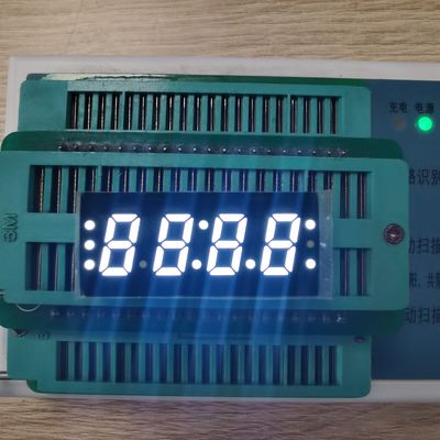 Good price 120mcd 7.6mm Height Seven Segment Display 0.3in Four Digit online