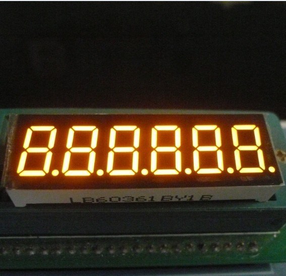 Electronic Scales 6 Digit 7 Segment LED Display 0.36 Inch Ultra Bright ...