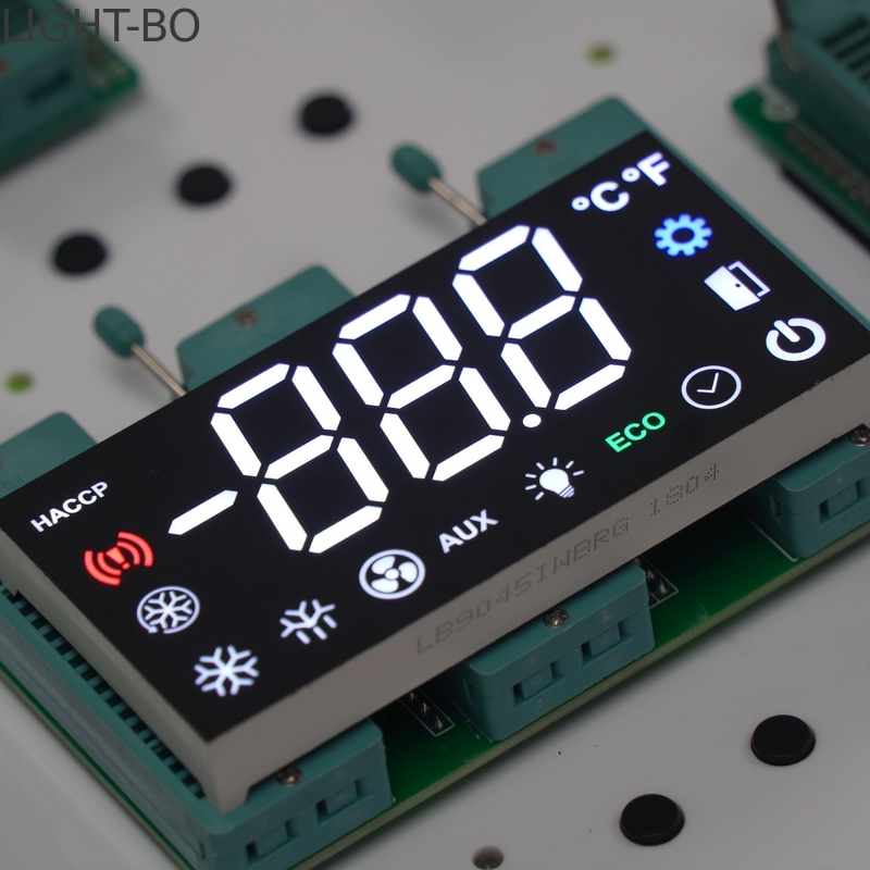 Ultra Bright White Customized 3 Digit 7 Segment LED Display For ...