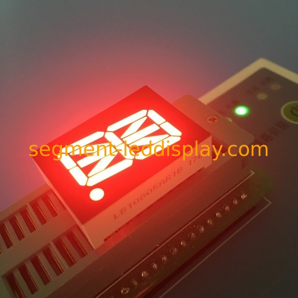 Single Digit 16 Segment 0.8" AlphaNumeric Led Display Super Bright Red ...