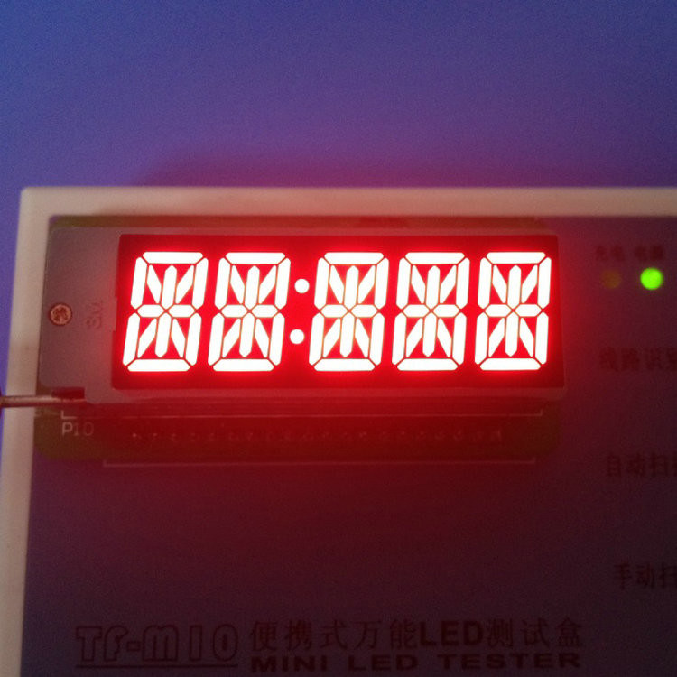Black Or Grey Color Digital Alphanumeric Display With 0.54 Inch Digit ...