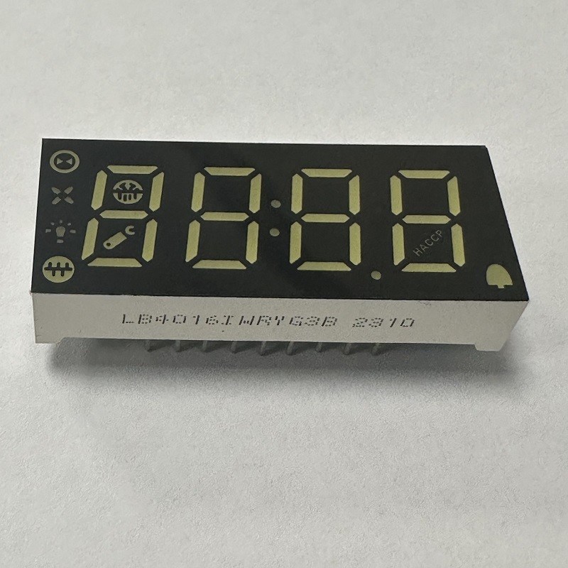 4 Digit 7 Segment LED Display Common Cathode Multicolour for ...
