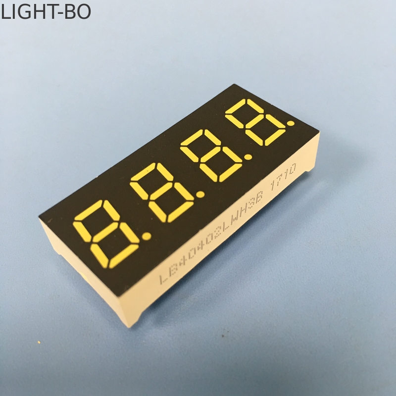 LED Display 4 Digit 0.4inch 7 Segment Ultra White Common Anode for ...