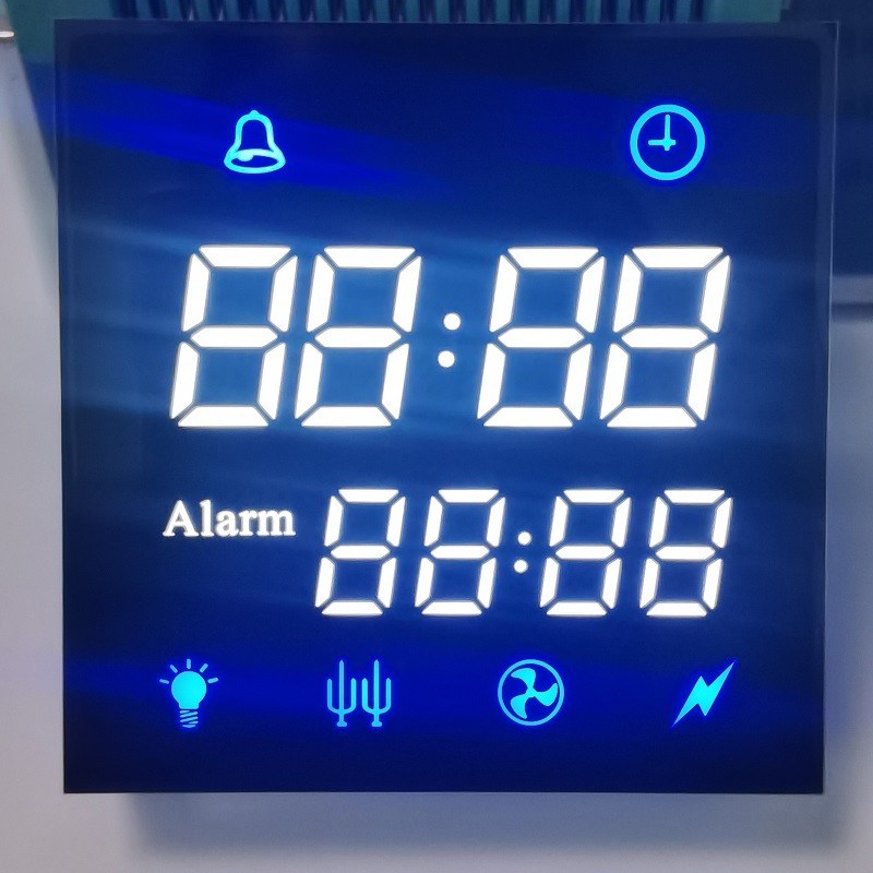 Custom Ultra White /Blue 7 Segment LED Display Common Cathode for ...