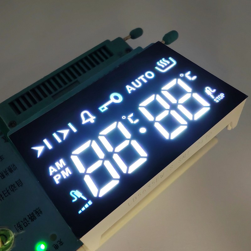 Ultra Bright White 4-Digit 7-Segment LED Display Common Cathode for ...