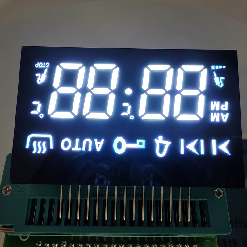 Ultra Bright White 4-Digit 7-Segment LED Display Common Anode for Oven ...