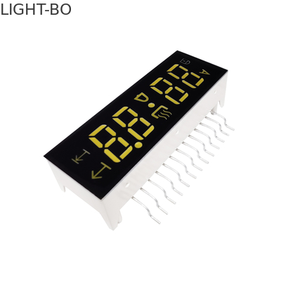 4 Digit 0.38&quot; White Seven Segment LED Display For Oven Control Custom Design