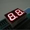 Green Small Custom Two Digit 7 Segment Led Display  For Instrument Panel 0.4 Inch