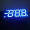 Blue / Red / Green 0.52 Inch 3 Digit Seven Segment LED Display For Heating and Cooling