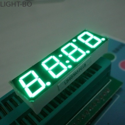 Red Yellow 4 Digit 7 Segment LED Display  For Timer Clock 500mm