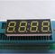 Red Yellow 4 Digit 7 Segment LED Display  For Timer Clock 500mm