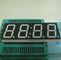White 4 Digit 7 Segment LED Display For Induction Cooker , Low Current Operation