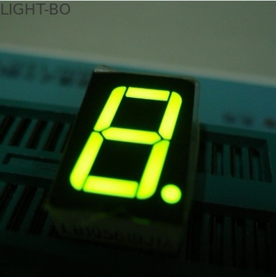 Ultra red 14.2mm Single Digit 7 Segment Led Display common anode For Digital Indicator