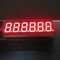 Continuous 6 Digit 7 Segment Alphanumeric LED Display Amber 0.36 Inch