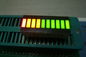 Pure Green 10 LED Light Bar 120MCD - 140MCD Luminous Intensity
