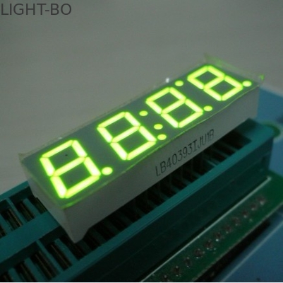 Ultra Blue 0.39&quot; Led Clock Display Common Anode For Home Appliances