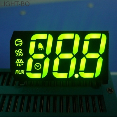 Custom LED Display , Triple Digit 7 Segment Led Display For Cooling Control