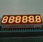 Long Lifetime Digital Clock Display Pure Green 0.36&quot; 6 Digit For Instrument Panel