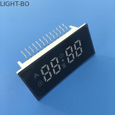 Customized Ultra White 4 Digit Seven Segment Display IC Compatible For Oven Timer