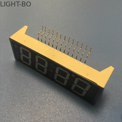 SMT PINS Custom LED Display 7 Segment 4 Digit Super Bright Green For Oven Controller