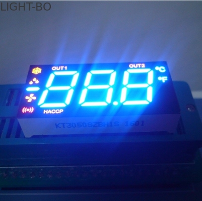 Multiplexing Common Cathode Three Digit Seven Segment Led Display  Fast Heat Dissipation