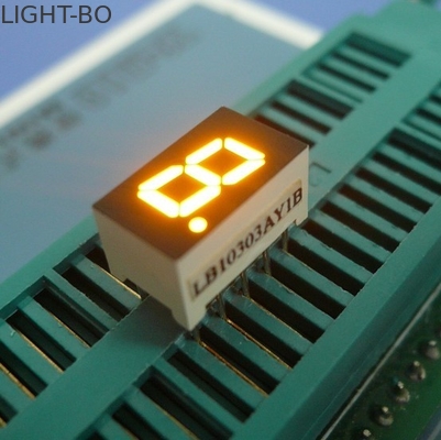 Elegant Design Common Anode Single Digit 7 Segment Display Enviromental Protection For Digital Indicator