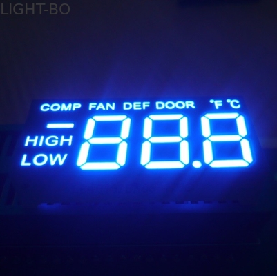 Multiplexing 3 Digit 7 Segment Led Display Low Voltage Small Current Drive