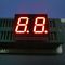 Multiplexed Dual Digit Seven Segment LED Display Dual Digit Wide Viewing Angle For Clock Indicator