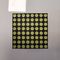 635nm 100mcd 8 X 8 Dot Matrix LED Display Yellow segment black Face