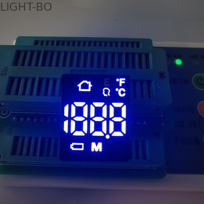 Ultra White 6 Pins 120mcd 80mW 20mA 7 Segment LED Display