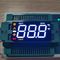 90°PIN Bend Ultra Red /White/Amber Triple Digit  7 Segment LED Display For Temperature Control