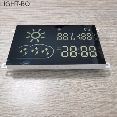 ROHS 80mcd 7 Segment LED Display For Weather Forecast Module