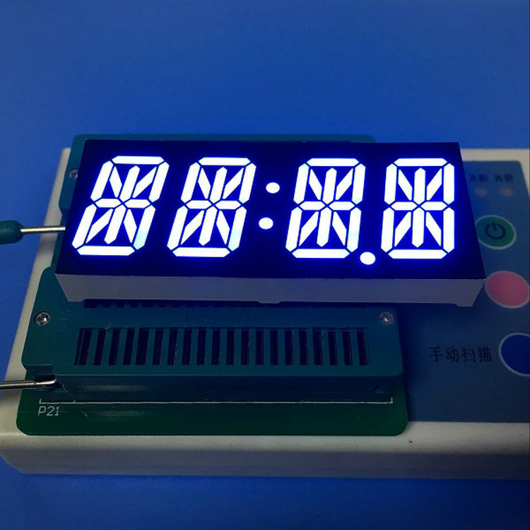 Serial Interface and 20mA Current Consumption Alphanumeric LED display ...