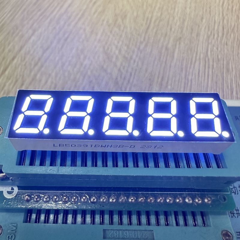 0.39inch 5-Digit 7 Segment LED Display Common Cathode