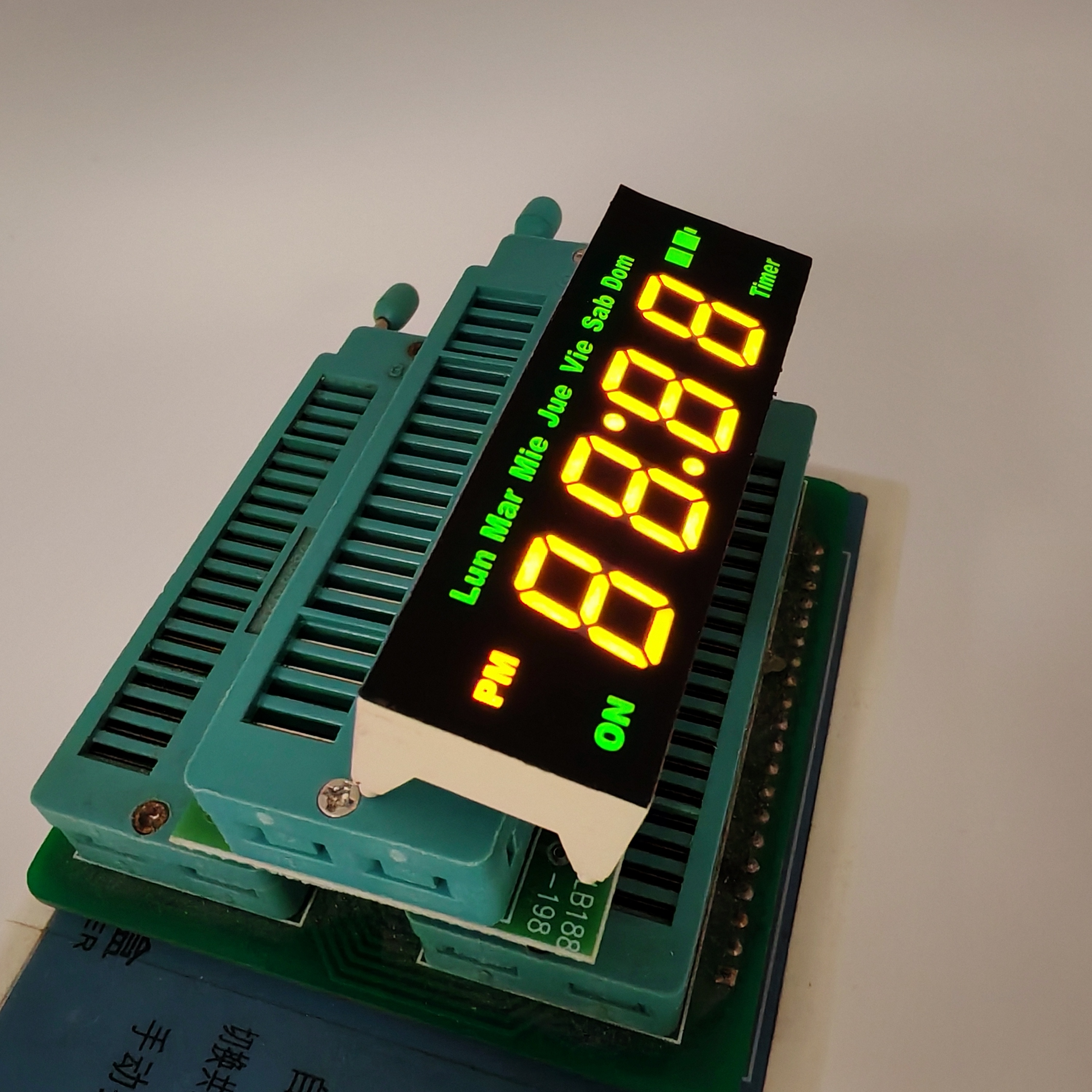 4 Digit 7 Segment LED Display for Timer Control